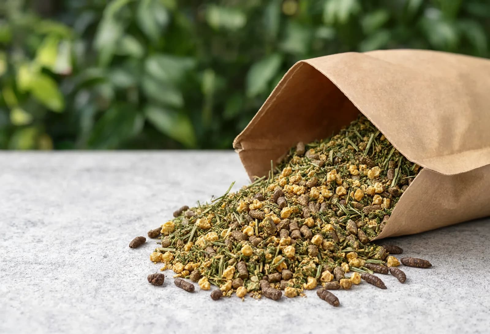 مركّز العليقة المخلوطة الكاملة (TMR) لأبقار الحليب